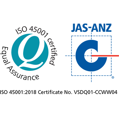 Logo ISO 45001:2018